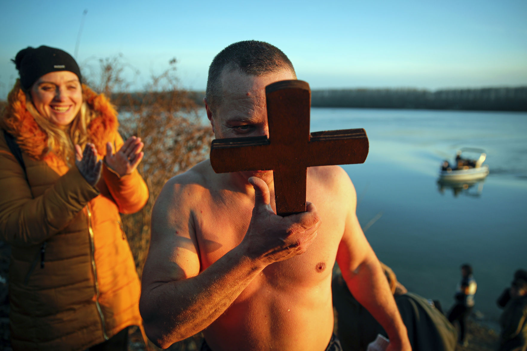 APTOPIX Romania Epiphany
